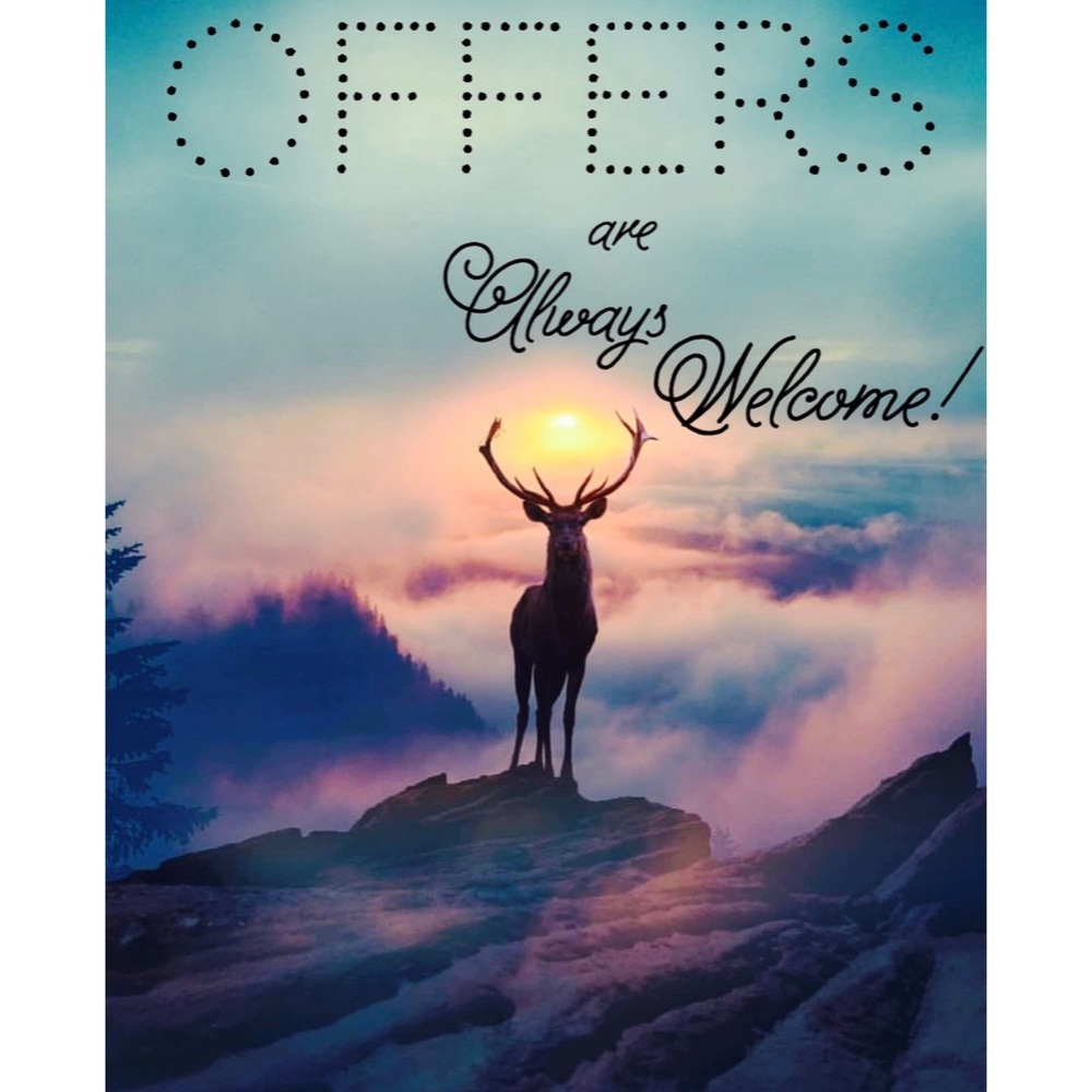 I ❤️ Offers!! Don’t be Shy ☺️